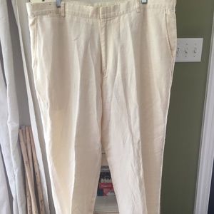 LINEN DRESS PANTS